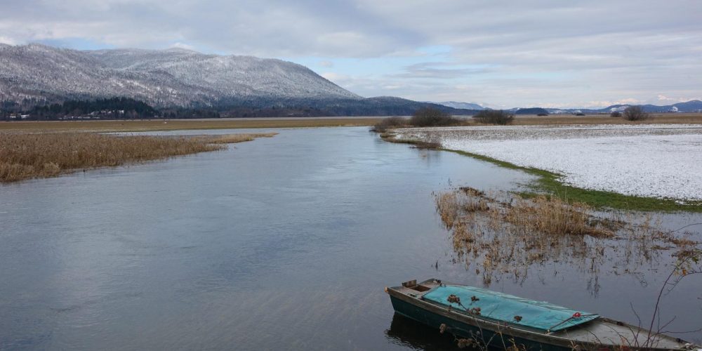 SNEG JE POBELIL JEZERO