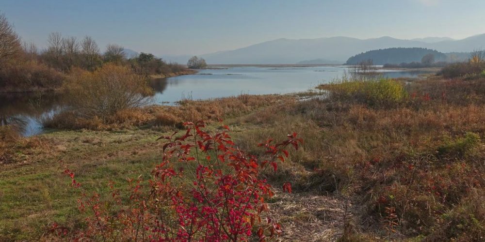 JEZERO V JESENSKIH BARVAH