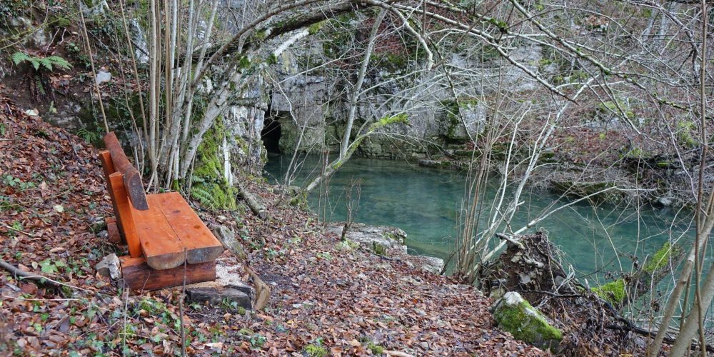 JEZERO PO SNEŽENJU