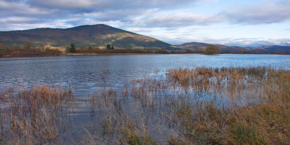 JESENSKO DEŽEVJE NAPOLNILO JEZERO