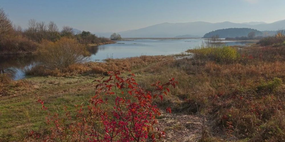 JEZERO V JESENSKIH BARVAH