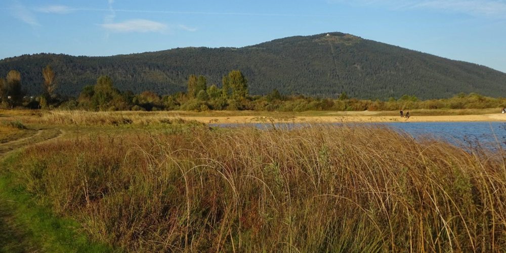 JEZERO SE ODEVA V JESENSKE BARVE